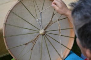 stage de fabrication de tambour médecine