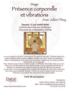 présence corporelle et vibrations
